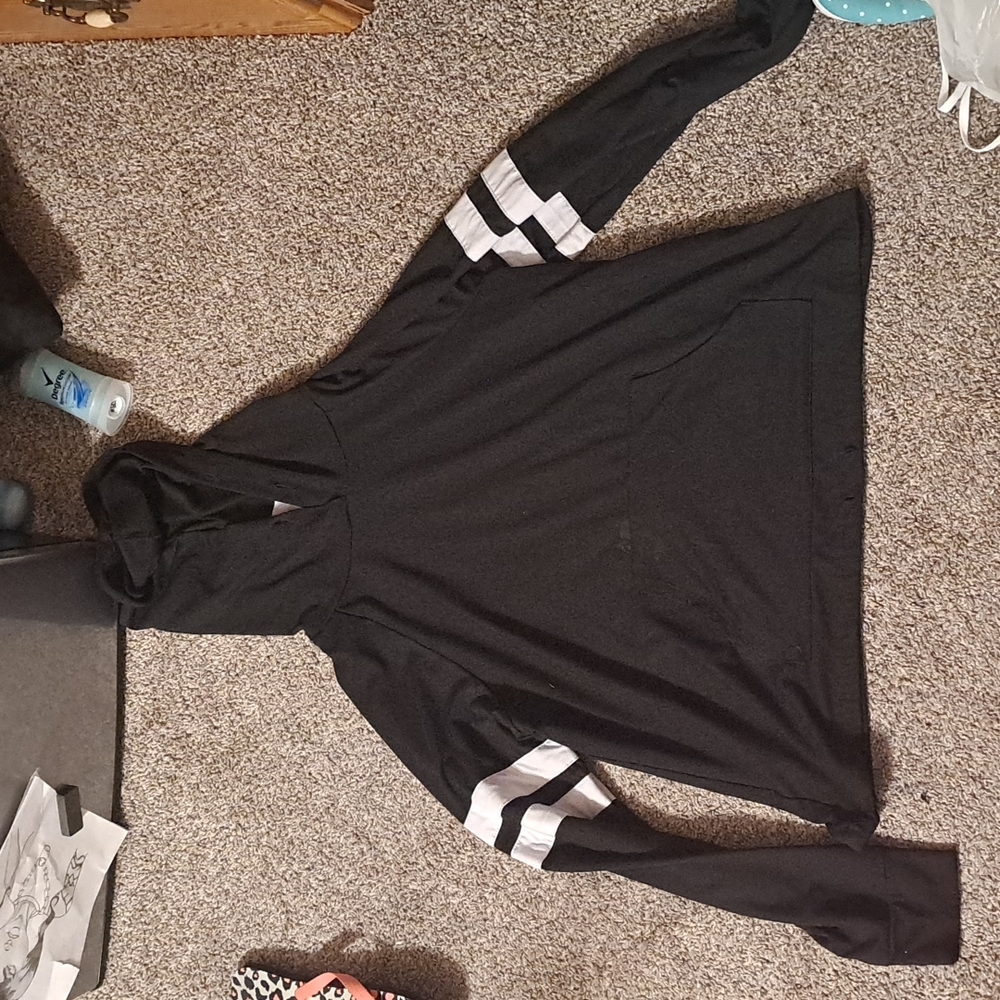 Black hoodie